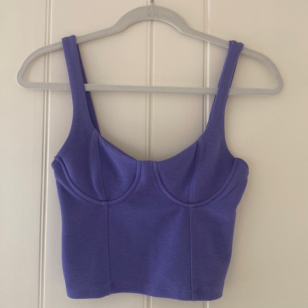 Zara bustier top